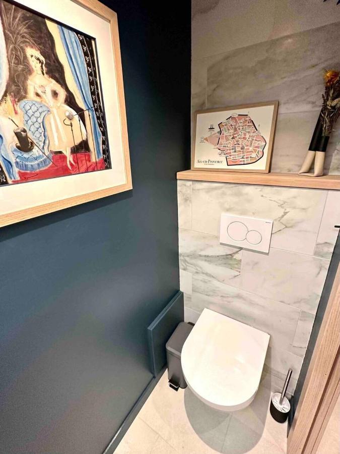 Centre Ville Aix - Terrasse / Ascenseur - Renove آيكس أومبروفينس المظهر الخارجي الصورة